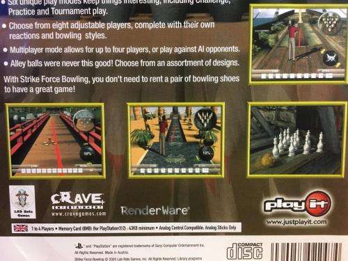PS2 - Strike Force Bowling