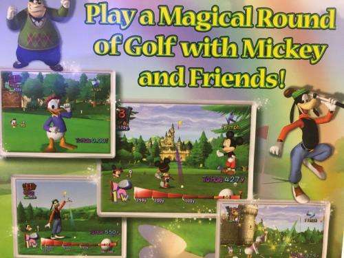 PS2 - Disney Golf