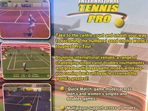 PS2 - International Tennis Pro