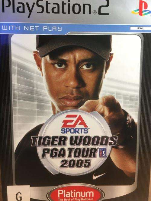 PS2 - Tiger Woods PGA Tour 2005 - Platinum