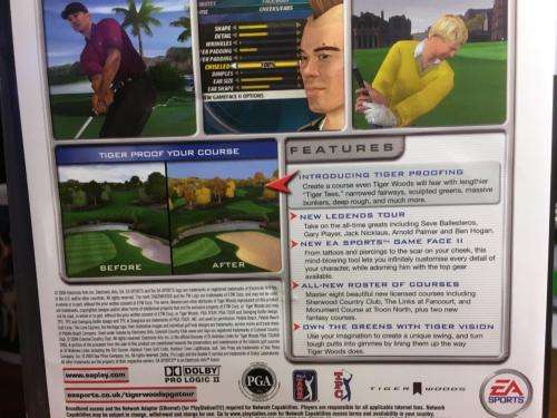 PS2 - Tiger Woods PGA Tour 2005 - Platinum