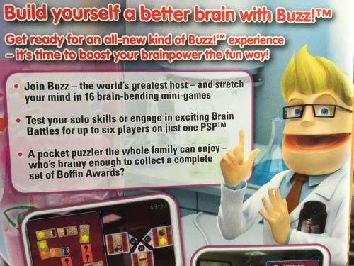 PSP - Buzz! Brain Bender PSP Essentials
