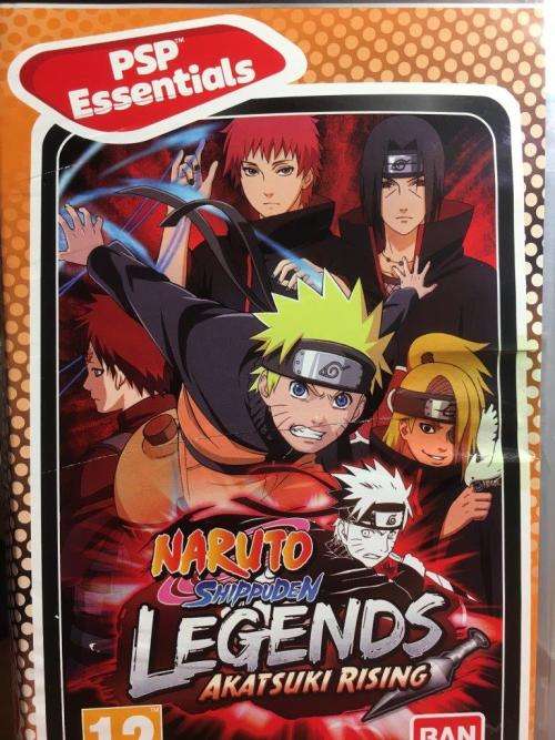 PSP - Naruto Shippuden Legends Akatsuki Rising - PSP Essentials