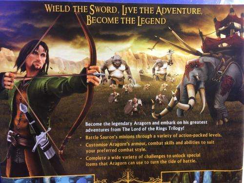 PS2 - The Lord of The Rings Aragon`s Quest