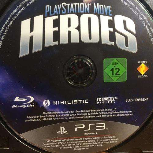 PS3 - Playstation Move Heroes (Disc Only)