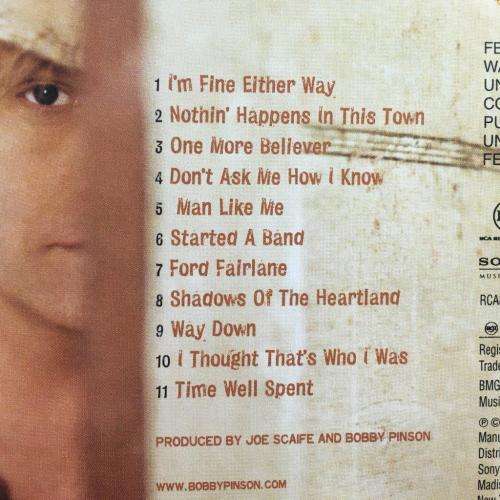 CD - Bobby Pinson - Man Like Me