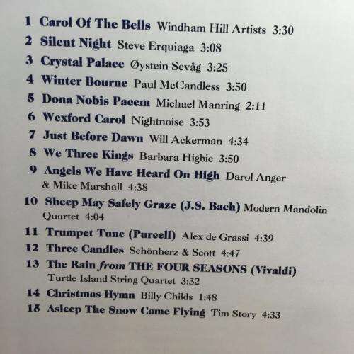 CD - Windham Hill - A Winter`s Solstice IV
