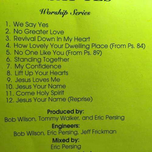 CD - We Say Yes