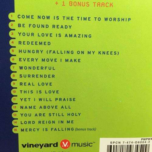 CD - Come Now is The Time To Worship