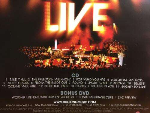 CD - Hillsong Live - Mighty To Save (CD & Dvd)
