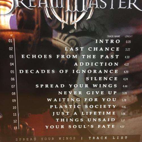 CD - Dream Master - Spread Your WIngs
