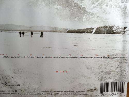 CD - 30 Seconds To Mars - A Beautiful Lie
