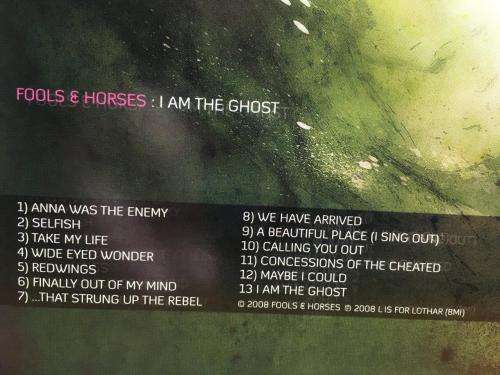 CD - Fools & Horses - I Am the Ghost