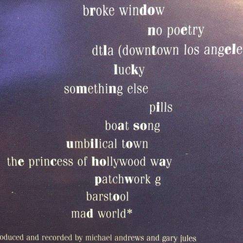 CD - Gary Jules - Trading Snake Oil For Wolf Tickets