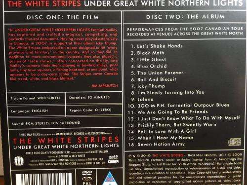 CD - The White Stripes - Under Great White Northern Lights (Cd + Dvd)