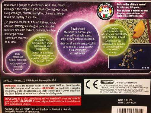 Nintendo DS - Astrology