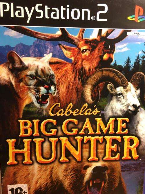 PS2 - Cabela`s Big Game Hunter