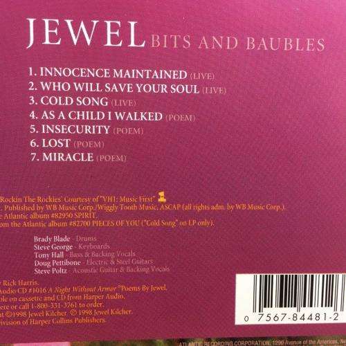 CD - Jewel - Bits And Baubles