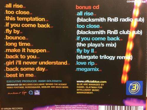 CD - Blue - All Rise (2cd)