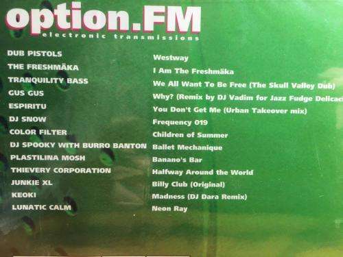 CD - Option FM  (New Sealed)