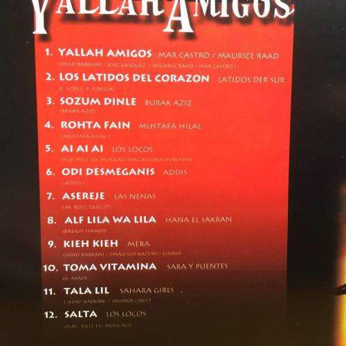 CD - Yallah Amigos - Time Zone