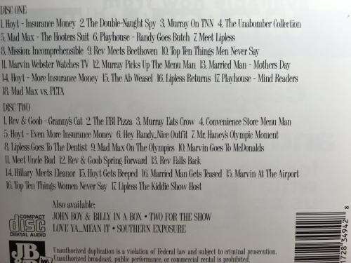 CD - John Boy & Billy - Dixie Diner (2cd)