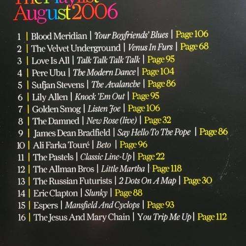 CD - Uncut - The Playlist 2006
