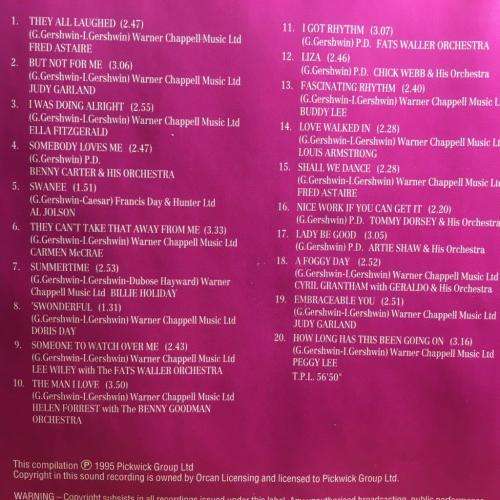 CD - The Stars Salute George Gershwin