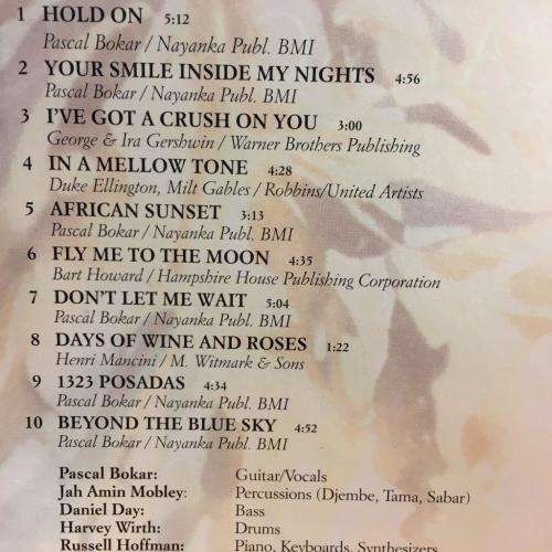 CD - Pascal Bokar - Beyond The Blue Sky