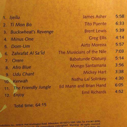 CD - Mondo Beat - Masters of Percussion
