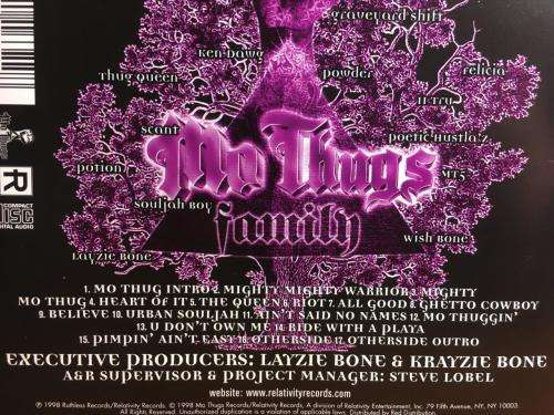 CD - Mo Thugs Family -  Scriptures Chapter II Family Reunion