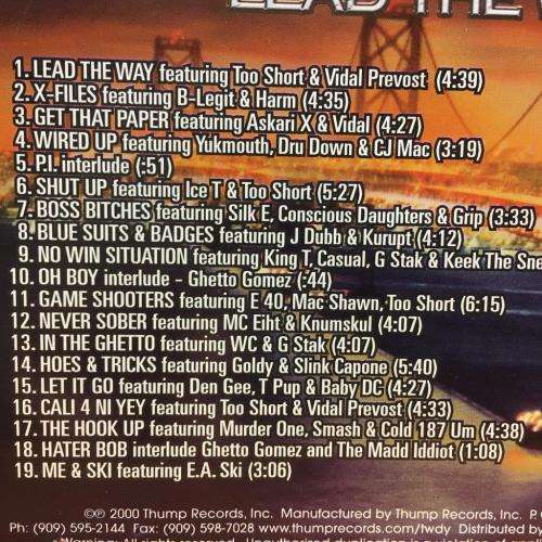 CD - T.W.D.Y. - Lead The Way