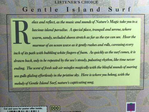 CD - Gentle Island Surf