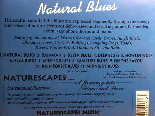 CD - Naturescapes Music - Natural Blues