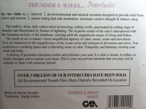 CD - Thunder & Waves....Interludes