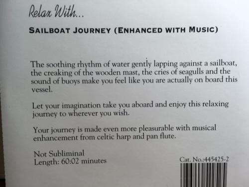 CD - Sailboat Journey - (Enhanced with Music)