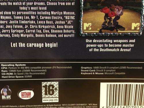 PC - Celebrity Deathmatch