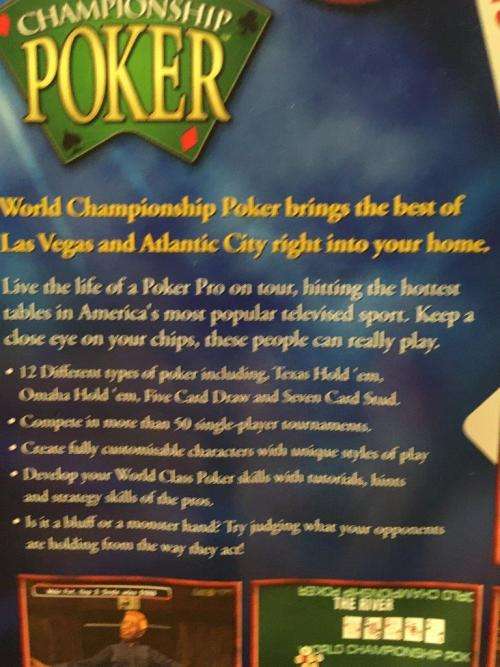 PS2 - World Championship Poker