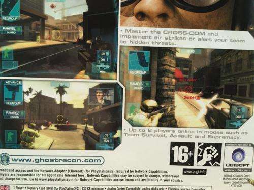 PS2 - Tom Clancy`s Ghost Recon Advanced Warfighter