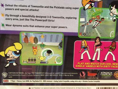 PS2 - The Powerpuff Girls Relish Rampage