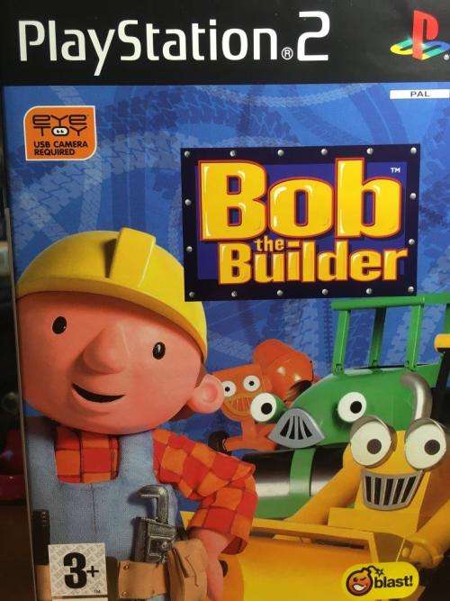 PS2 - Bob The Builder (Eye Toy USB Camera Required)