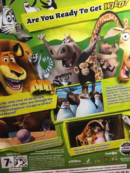 PS2 - Madagascar Escape 2 Africa