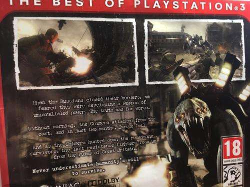 PS3 - Resistance Fall of Man - Essentials