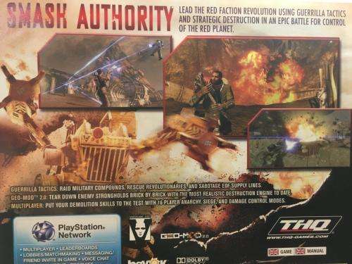 PS3 - Red Faction Guerrilla