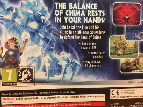 Nintendo DS - Lego Legend of Chima Laval`s Journery