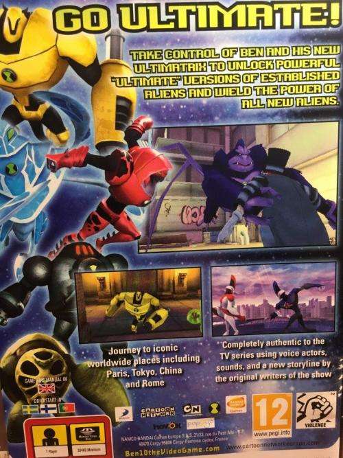 PSP - Ben 10 Ultimate Alien - Cosmic Destruction