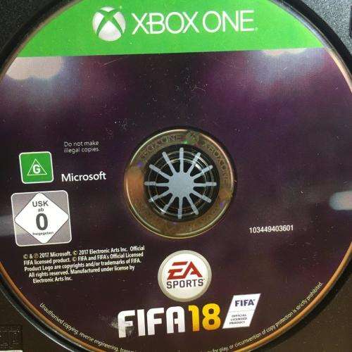 Xbox ONE - FIFA 18 (Disc only)