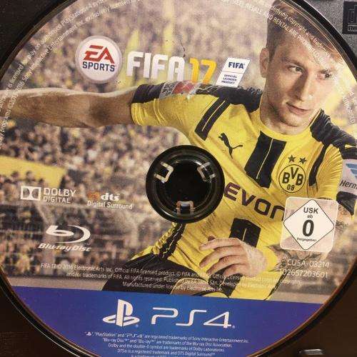 PS4 - FIFA 17 (Disc only)