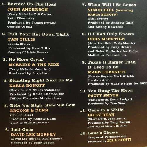 CD - 8 Seconds - Original Motion Picture Soundtracl (Promo cd)