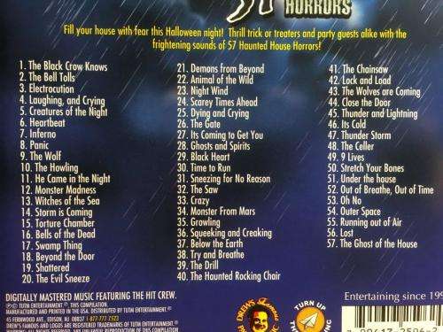 CD - 57 Haunted House Horrors